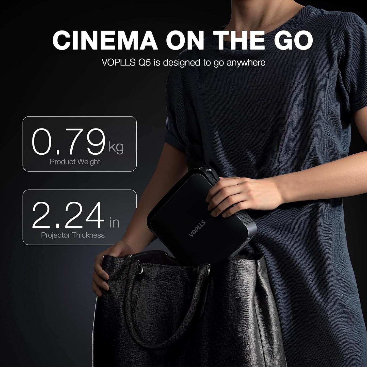 Netflix Licensed 1080P Smart Mini Projector