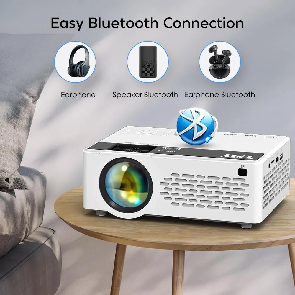 TMY Compact Projector with 80" screen